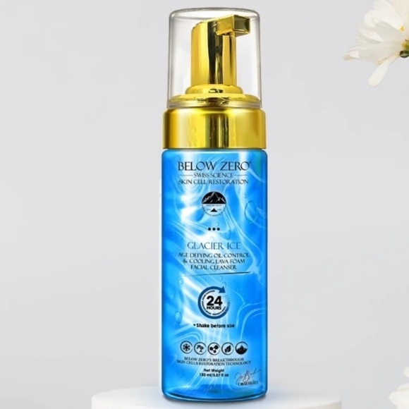 below zero Other - Below Zero Glacier Ice Age Defying Oil Control & Cooling Lava Foam Facial Cleans